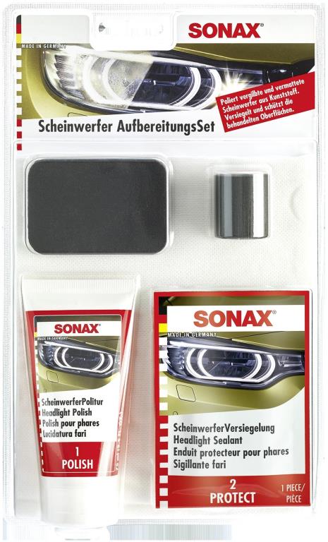 Kit de renovación de ópticas SONAX ref. 04059410-570