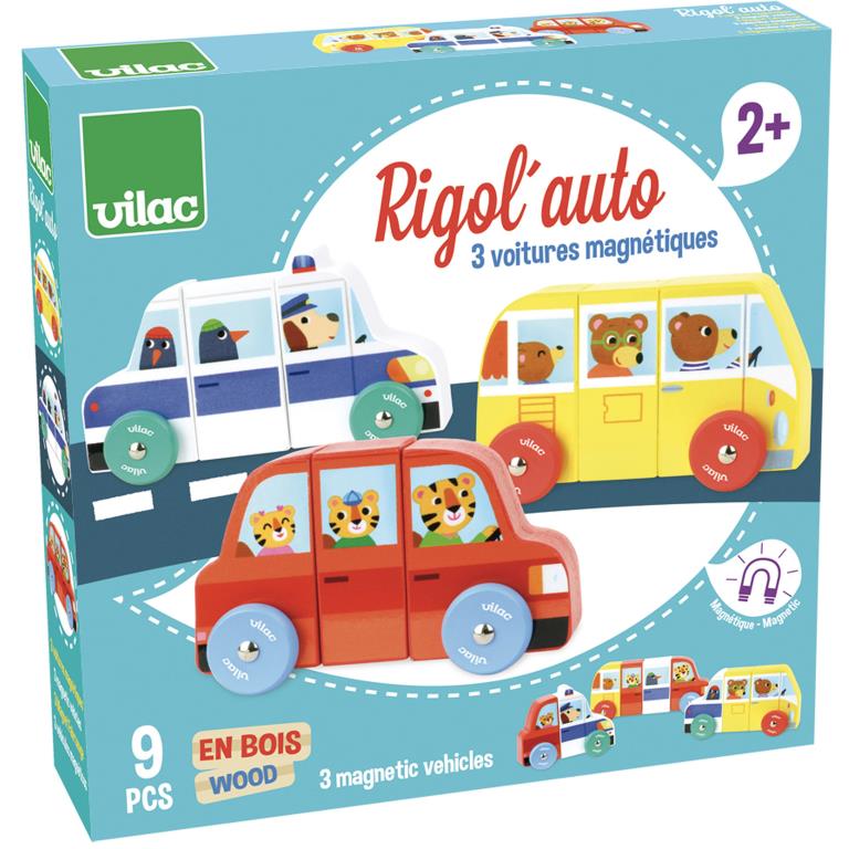 Jeux de construction VILAC Rigol'auto - ref. 1512