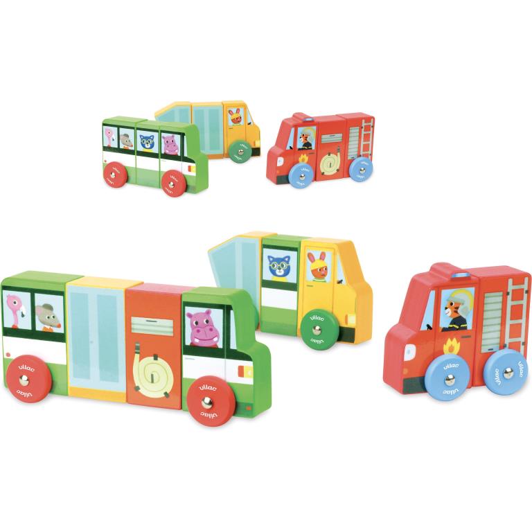 Jeux de construction VILAC Rigol'camion - ref. 1513