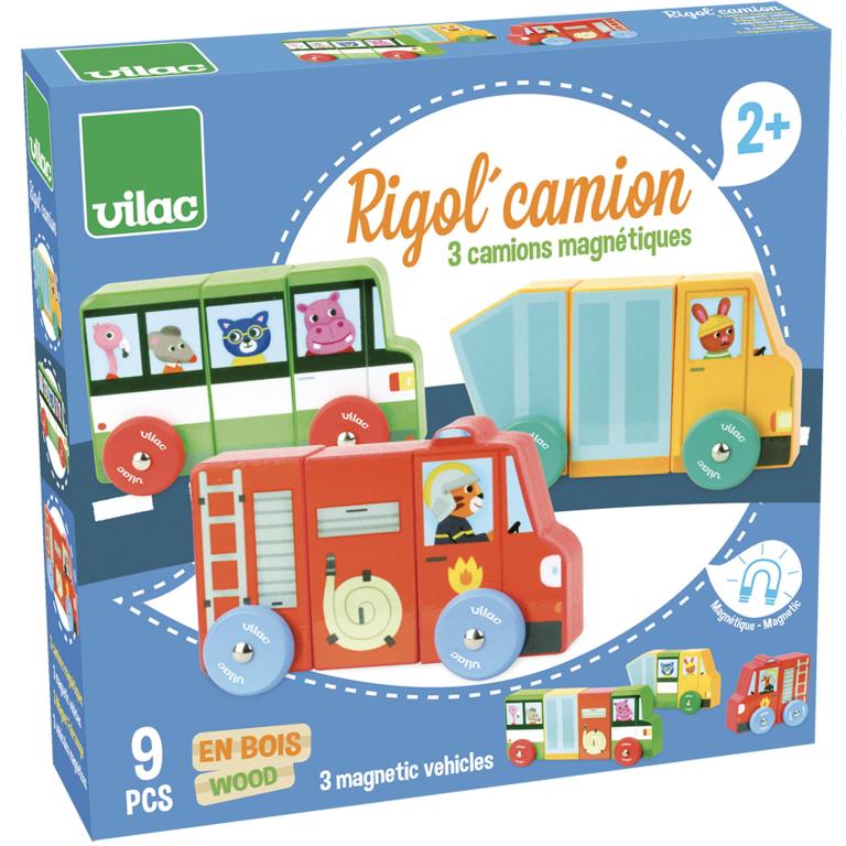 Jeux de construction VILAC Rigol'camion - ref. 1513