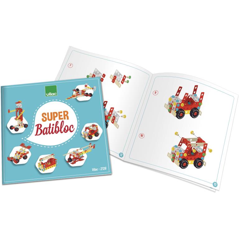 Jeux de construction VILAC Super Batibloc - ref. 2126
