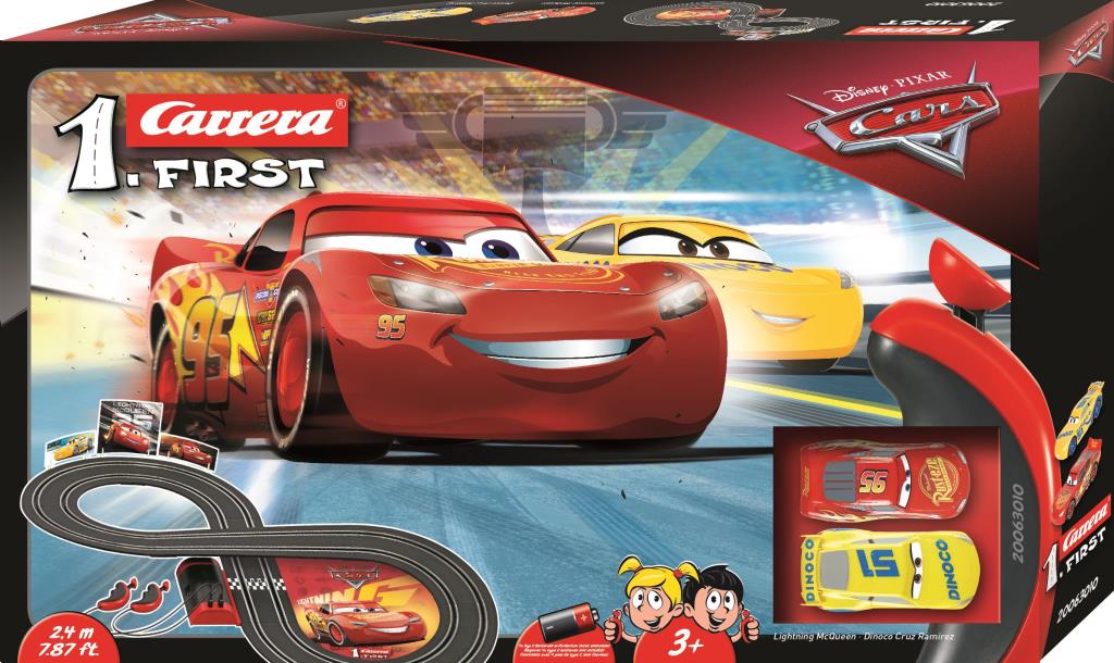 Circuits voitures électriques CARRERA Disney·Pixar Cars 3 - Carrera First -  ref. 20063010 au meilleur prix - Oscaro