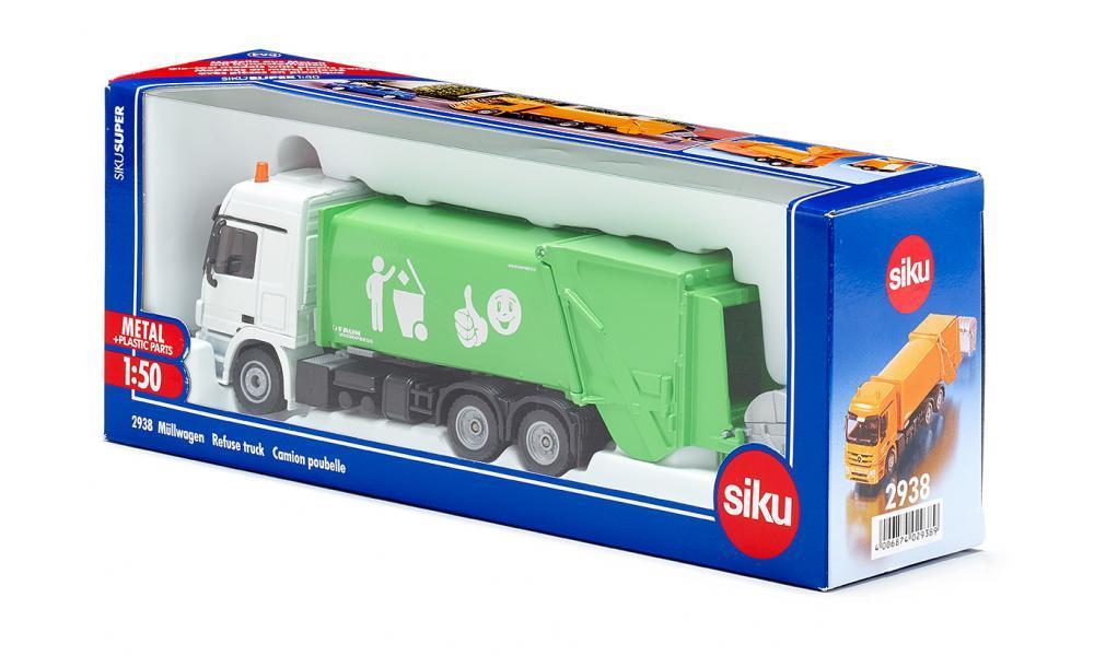 Camions, tracteurs, pompiers et petites voitures SIKU Camion poubelle - ref. 2938