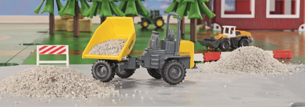 Camions, tracteurs, pompiers et petites voitures SIKU Wacker Neuson DW60 Dumper - ref. 3509