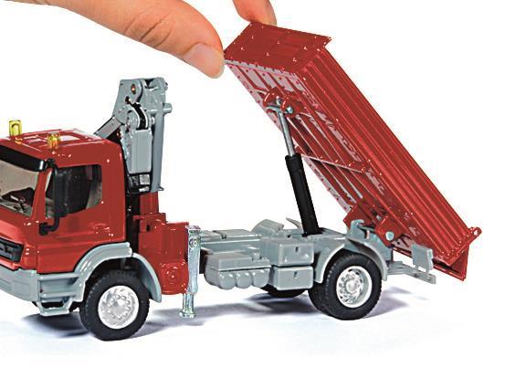 Camions, tracteurs, pompiers et petites voitures SIKU Mercedes Atego avec grue - ref. 3534