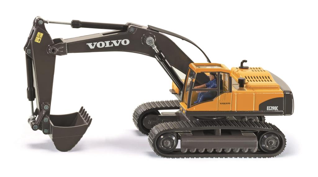 Camions, tracteurs, pompiers et petites voitures SIKU Volvo EC 290 Excavateur hydraulique - ref. 3535
