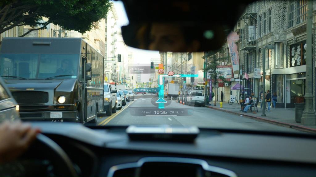 Sistema de visualización de la velocidad parabrisas EYES LIGHT ref. EyeDrive