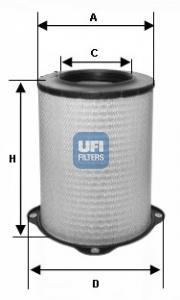 Filtre à air UFI Filters 27.587.00