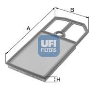 Filtre à air UFI Filters ref. 30.184.00