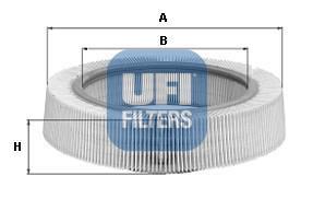 Filtre à air UFI Filters ref. 30.816.00