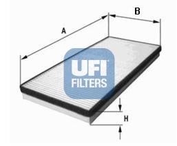 Filtro de habitáculo UFI Filters ref. 53.027.00