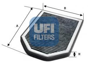 Filtre d'habitacle (Filtre à pollen) UFI Filters ref. 54.110.00