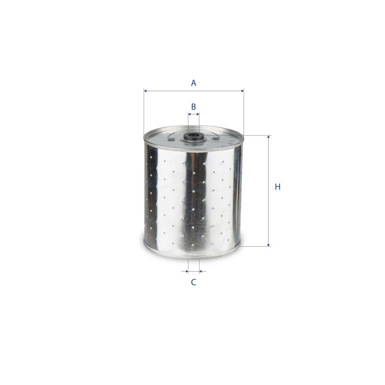 Filtre à huile UFI Filters ref. 20.020.00