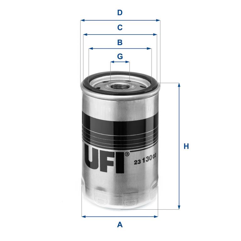 Filtre à huile UFI Filters ref. 23.130.02