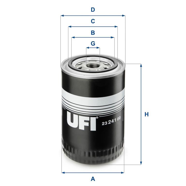 Filtre à huile UFI Filters ref. 23.241.00