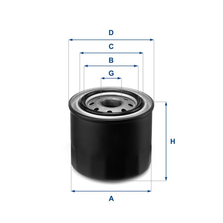 Filtre à huile UFI Filters ref. 23.259.00