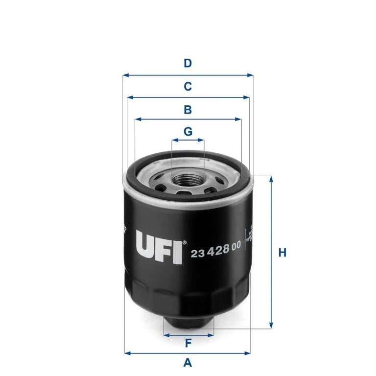 Filtro de aceite UFI Filters ref. 23.428.00