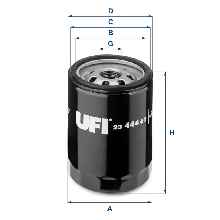 Filtre à huile UFI Filters ref. 23.444.00