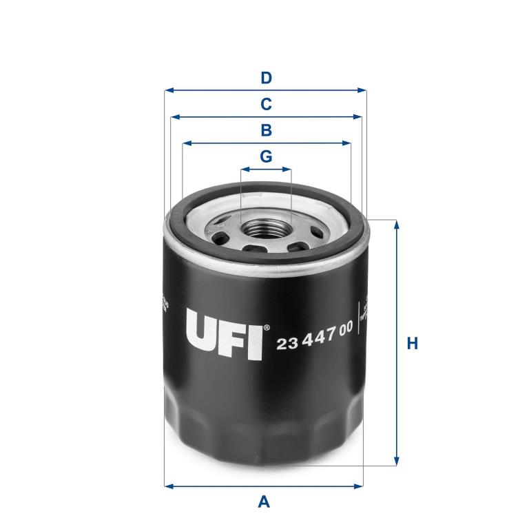 Filtre à huile UFI Filters ref. 23.447.00