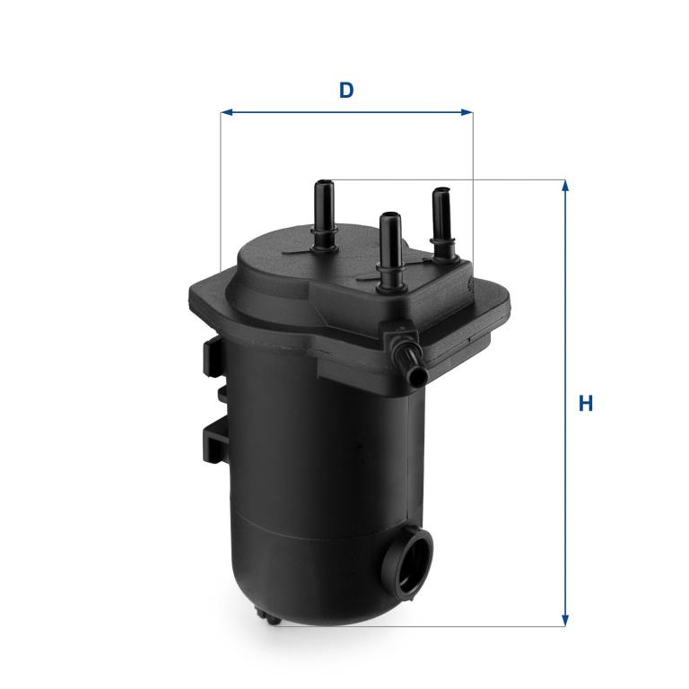 Filtre à carburant (Filtre à gasoil) UFI Filters ref. 24.051.00