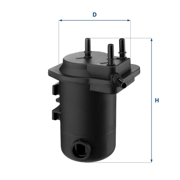 Filtre à carburant (Filtre à gasoil) UFI Filters ref. 24.052.00