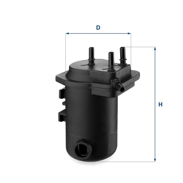 Filtre à carburant (Filtre à gasoil) UFI Filters ref. 24.098.00