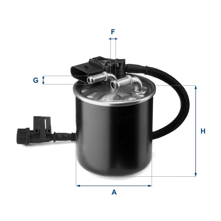 Filtro de combustível UFI Filters ref. 24.149.00