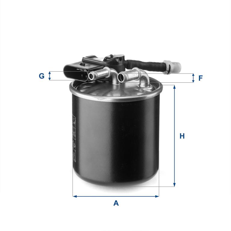 Filtre à carburant (Filtre à gasoil) UFI Filters ref. 24.151.00