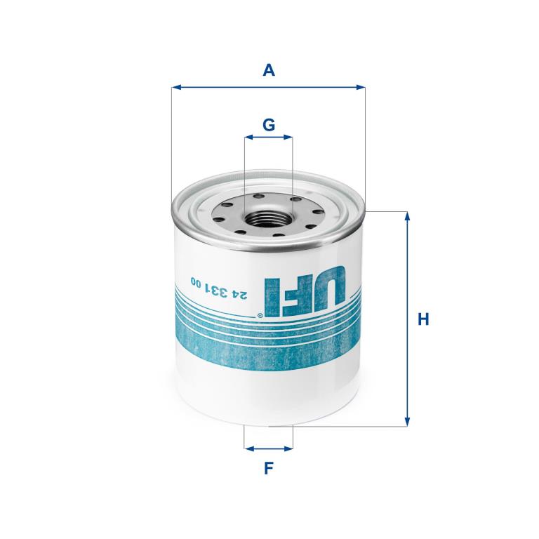 Filtre à carburant (Filtre à gasoil) UFI Filters 24.331.00