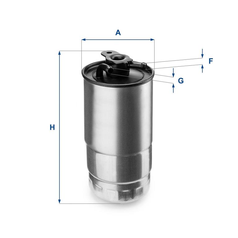Filtre à carburant (Filtre à gasoil) UFI Filters ref. 24.427.00