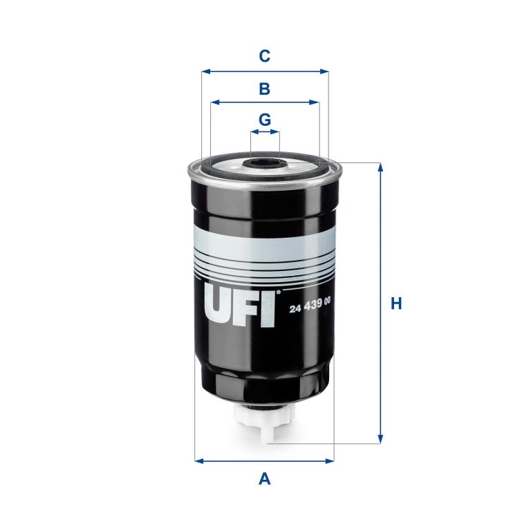 Filtro combustible UFI Filters ref. 24.439.00