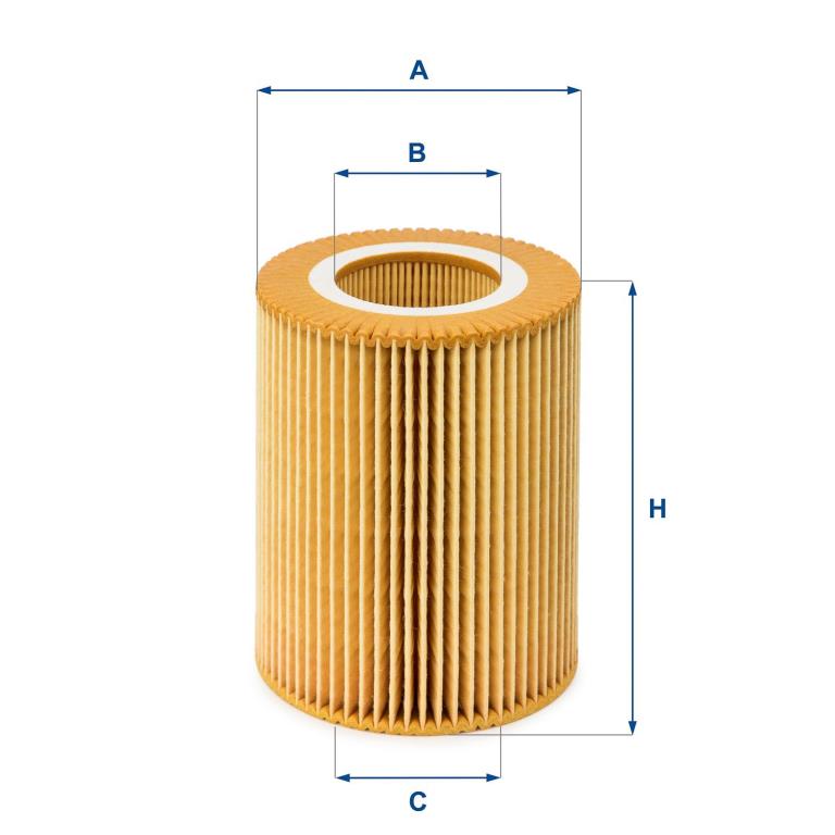 Filtre à huile UFI Filters ref. 25.004.00