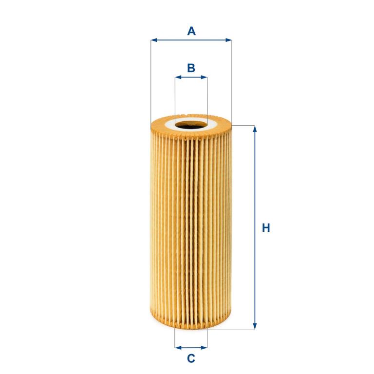 Filtre à huile UFI Filters ref. 25.011.00