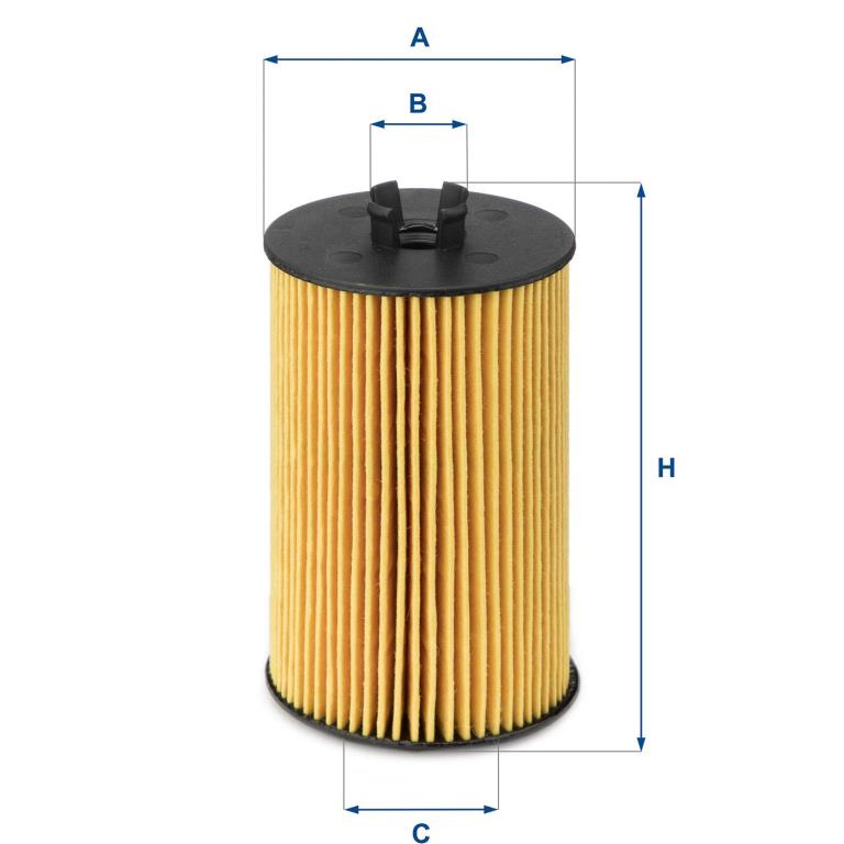 Filtre à huile UFI Filters ref. 25.012.00