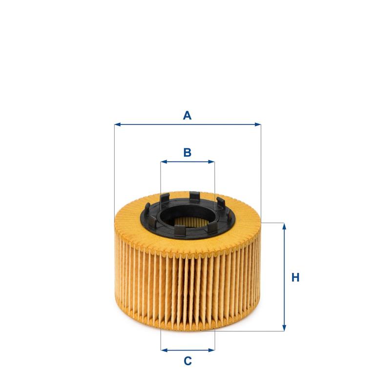 Filtre à huile UFI Filters ref. 25.015.00