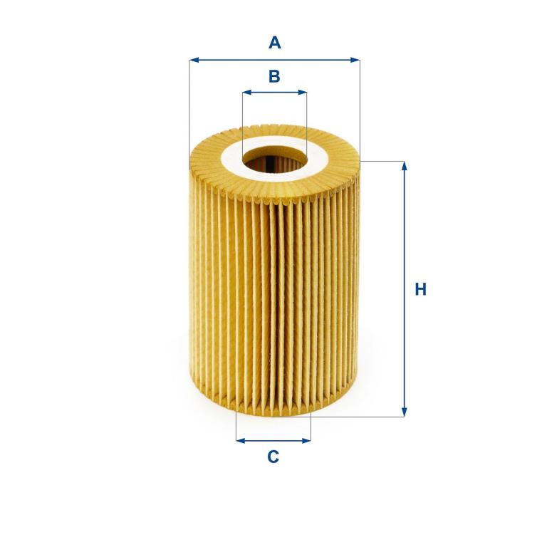 Filtre à huile UFI Filters 25.026.00