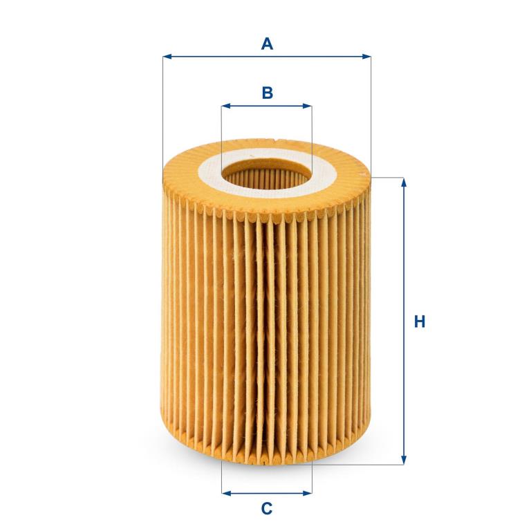 Filtre à huile UFI Filters ref. 25.027.00