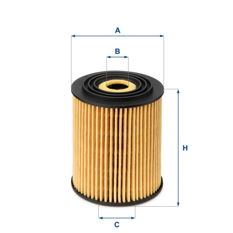 Filtro de aceite UFI Filters 25.034.00