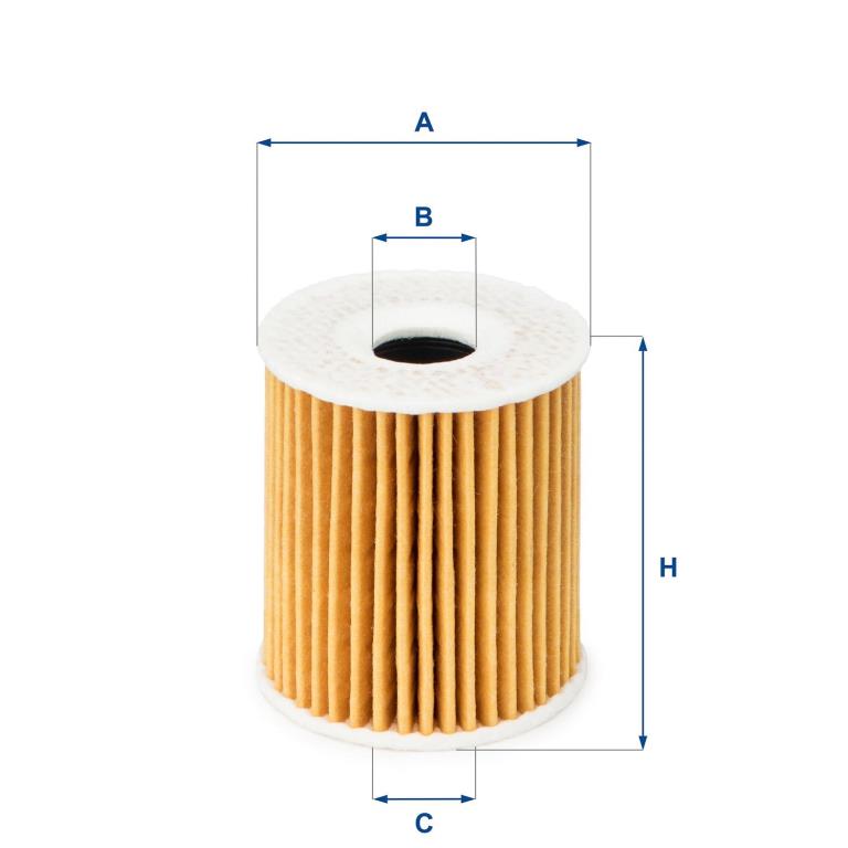 Filtre à huile UFI Filters ref. 25.035.00