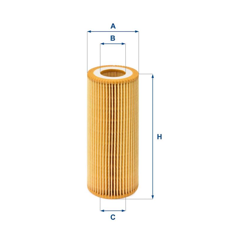 Filtre à huile UFI Filters ref. 25.048.00