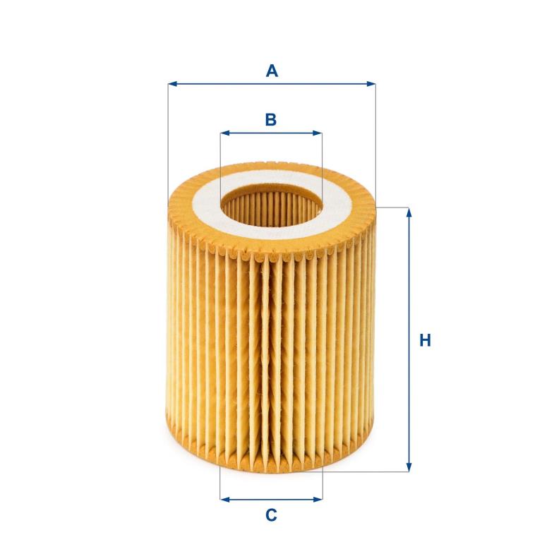 Filtre à huile UFI Filters ref. 25.049.00