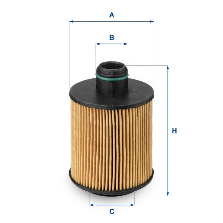 Filtre à huile UFI Filters ref. 25.061.00