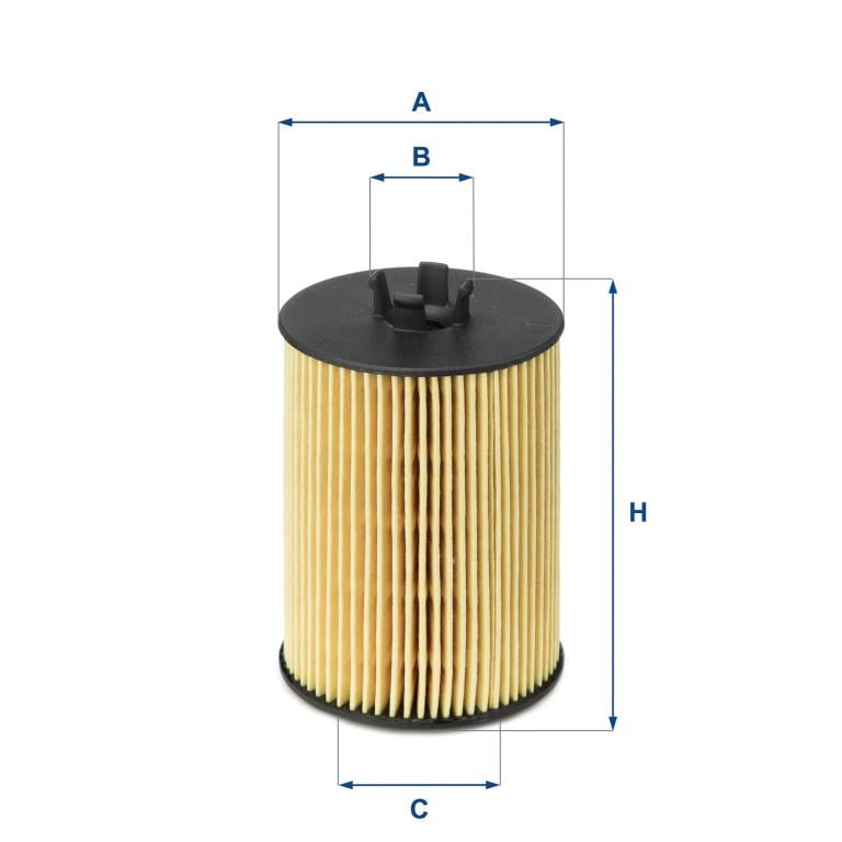 Filtre à huile UFI Filters ref. 25.063.00
