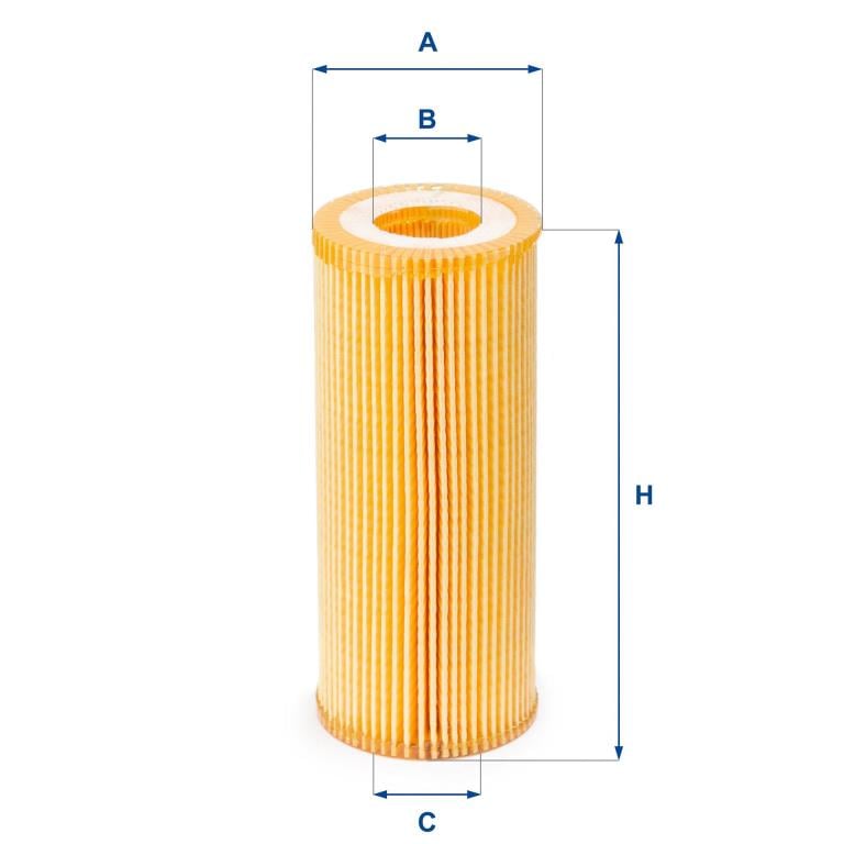 Filtre à huile UFI Filters ref. 25.065.00