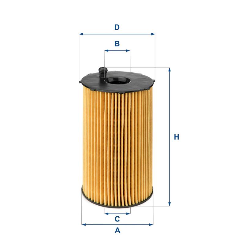 Filtre à huile UFI Filters ref. 25.066.00