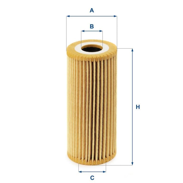 Filtre à huile UFI Filters ref. 25.067.00