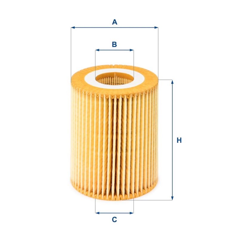 Filtre à huile UFI Filters ref. 25.069.00