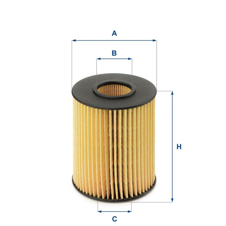 Filtre à huile UFI Filters ref. 25.077.00