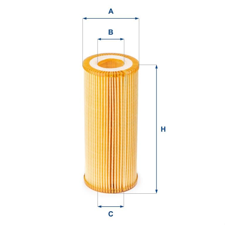 Filtre à huile UFI Filters ref. 25.080.00