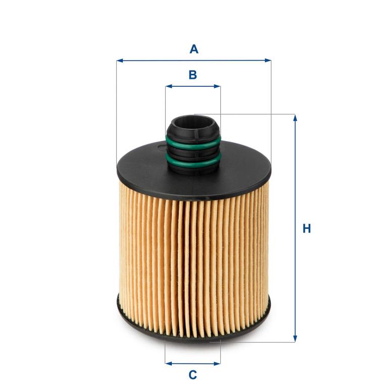 Filtre à huile UFI Filters ref. 25.083.00